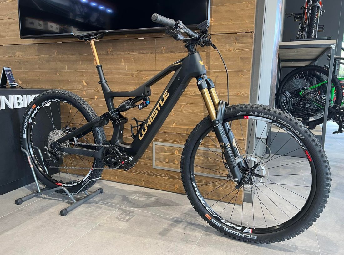 WHISTLE B-RUSH C9.2 BOSCH SMART SYSTEM 750WH - Mingardi Biciclette ...