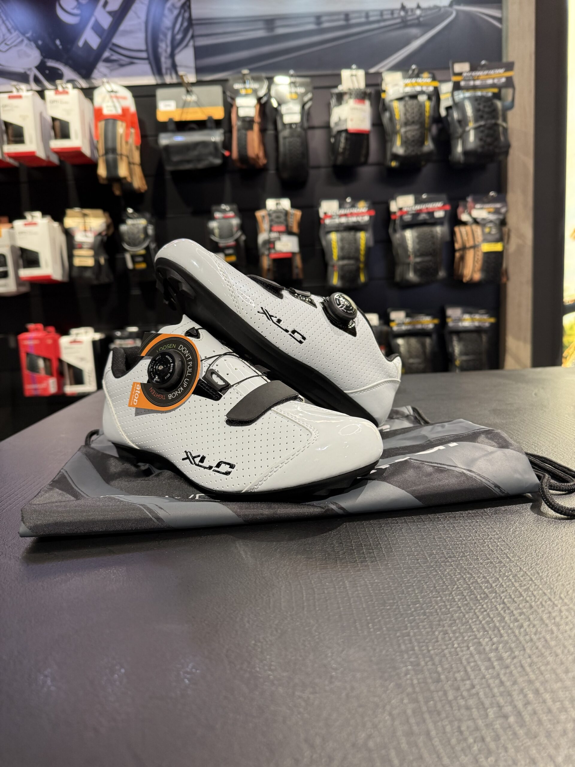 Scarpe Da Ciclismo XLC CB-R08 - Per Strada, Unisex Adulto, Colore Bianco, Taglia 44